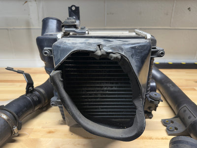 Toyota Supra MK4 OEM intercooler and piping kit w/ clamps