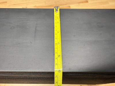 ETS 6" Intercooler-Anodized Black-Vibrant HD Ferrules