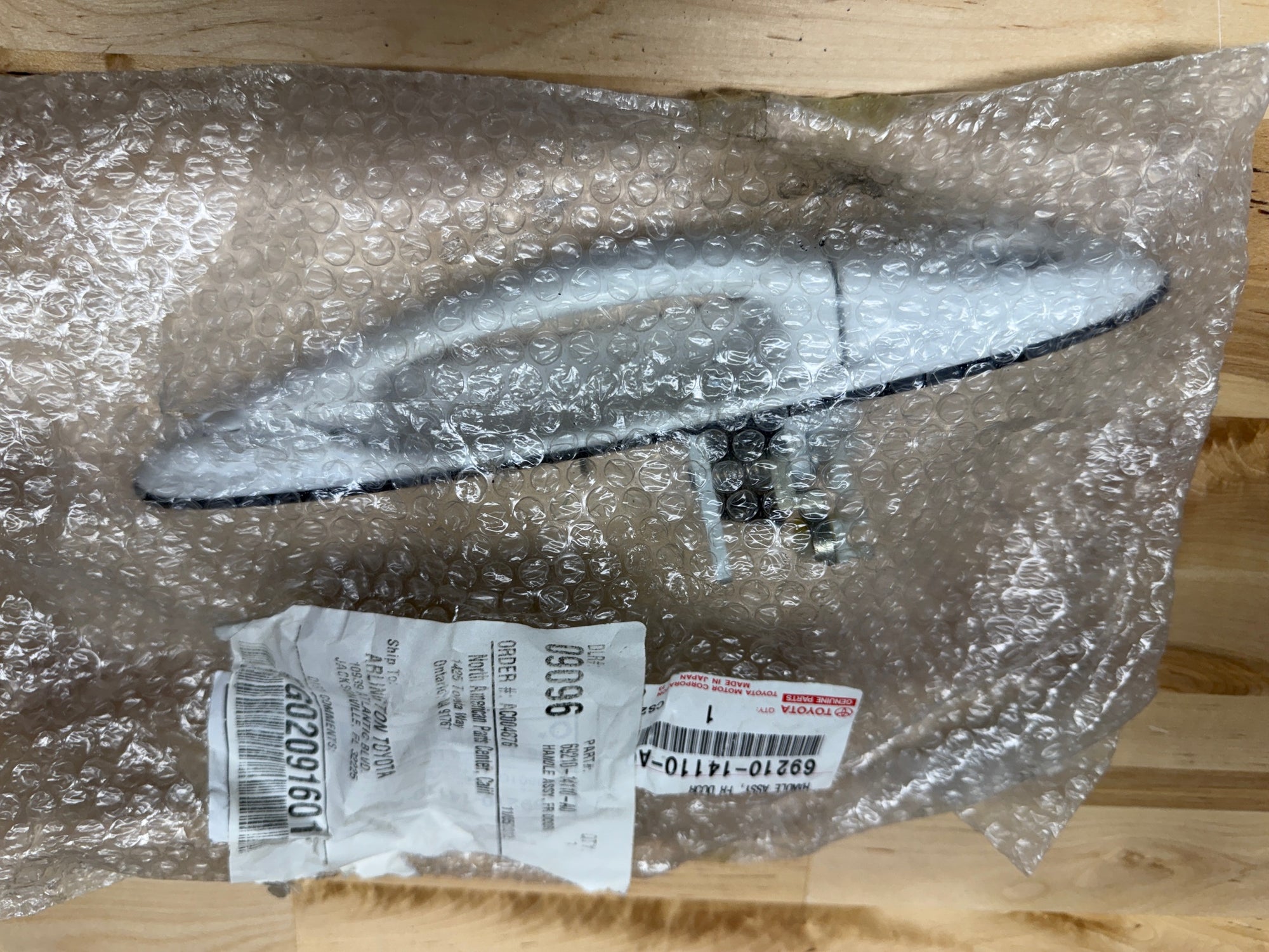 BRAND NEW Toyota Supra Jza80 Left Door Handle 69220-14110-A1 Genuine OEM SUPER WHITE PAINT CODE 040