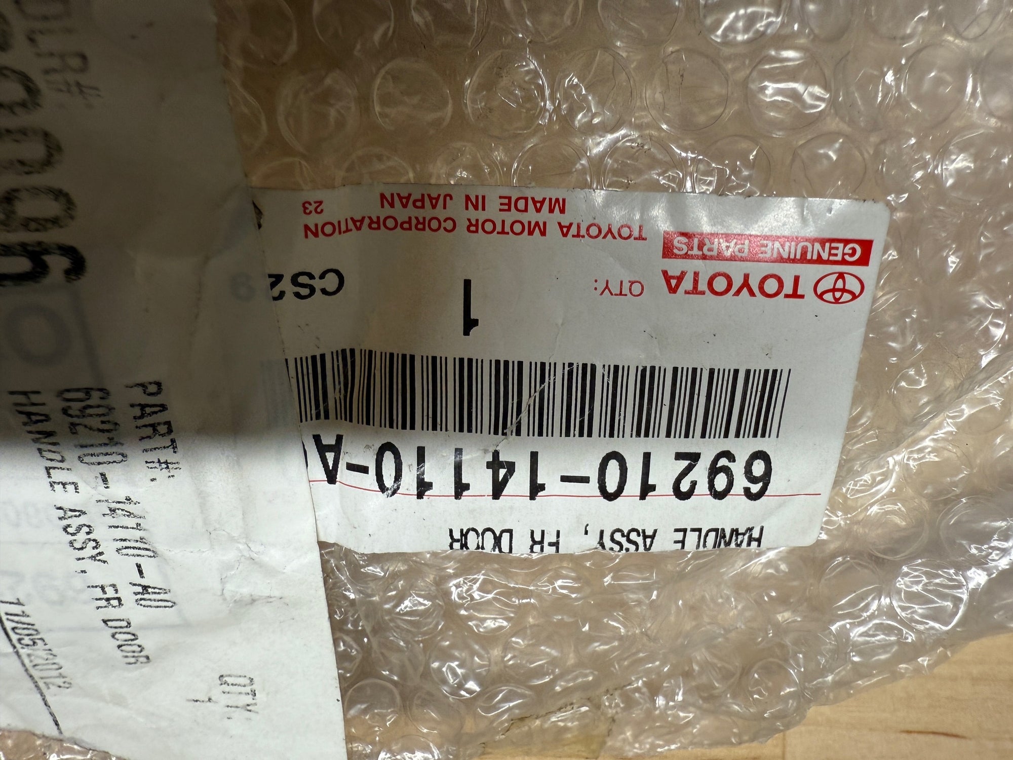 BRAND NEW Toyota Supra Jza80 Left Door Handle 69220-14110-A1 Genuine OEM SUPER WHITE PAINT CODE 040