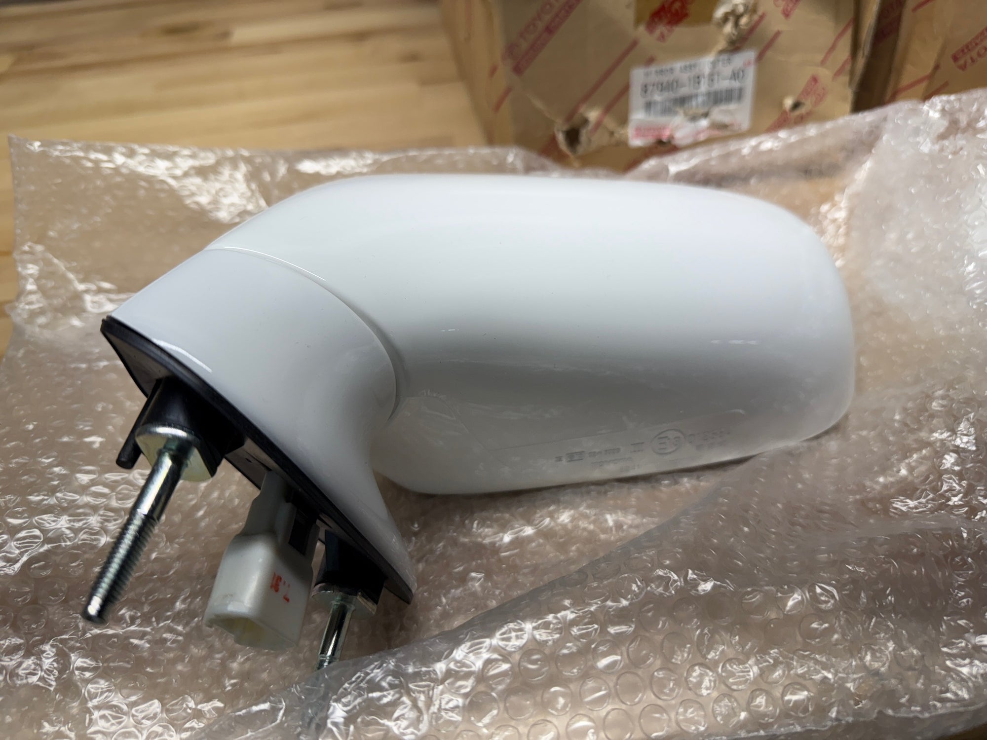 Toyota Supra MK4 Door Mirror Pair DISCONTINUED RARE! Super White 040