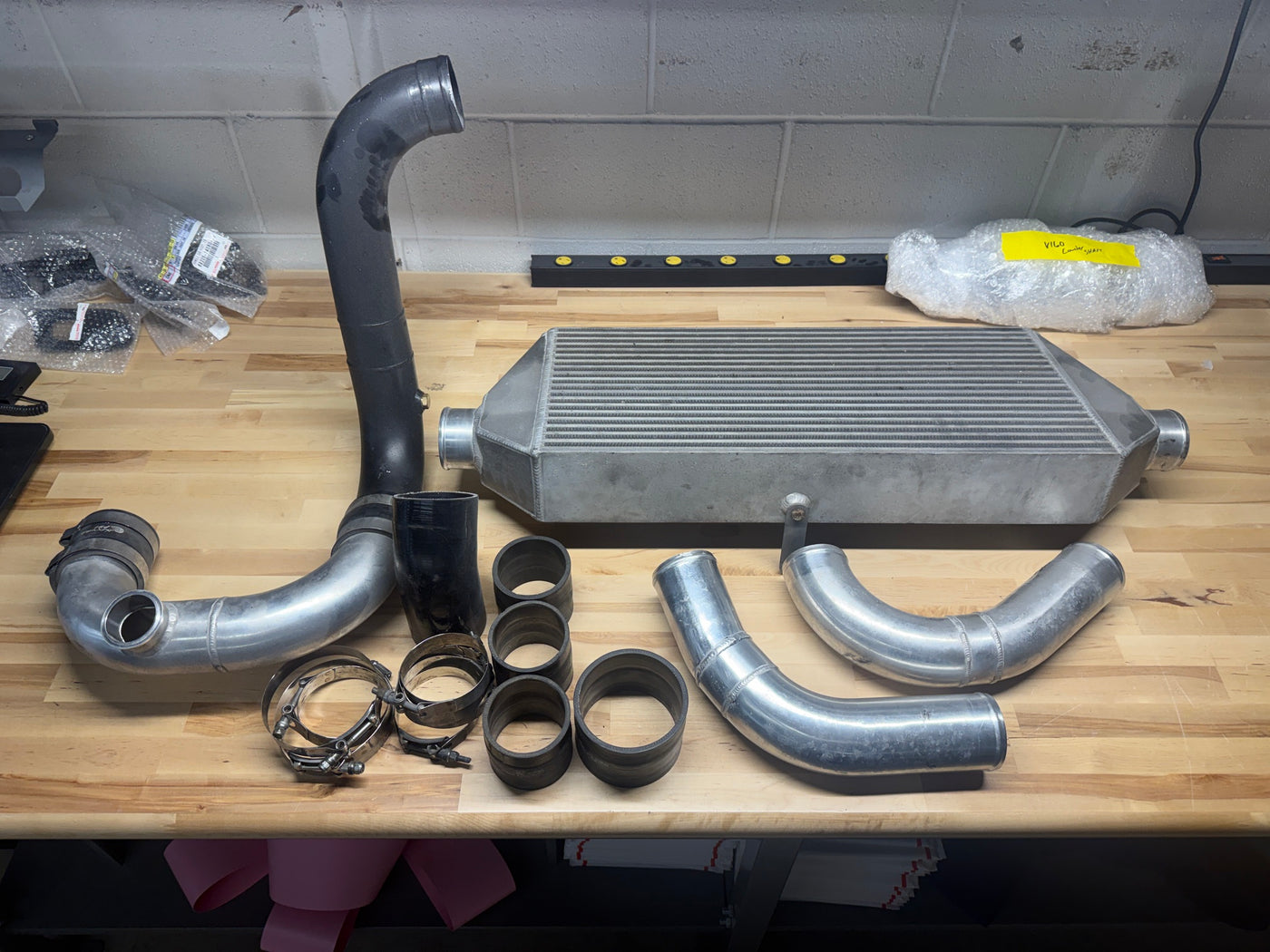 Toyota Supra MK4 ETS 4" front mount intercooler kit