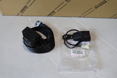 Toyota Supra MK4 new parts-seat belt retractor and buckle spread out picture