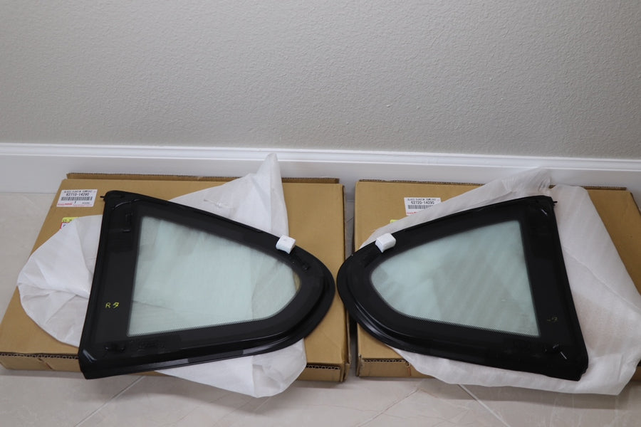 Toyota Supra MK4 new parts-quarter window glass pair