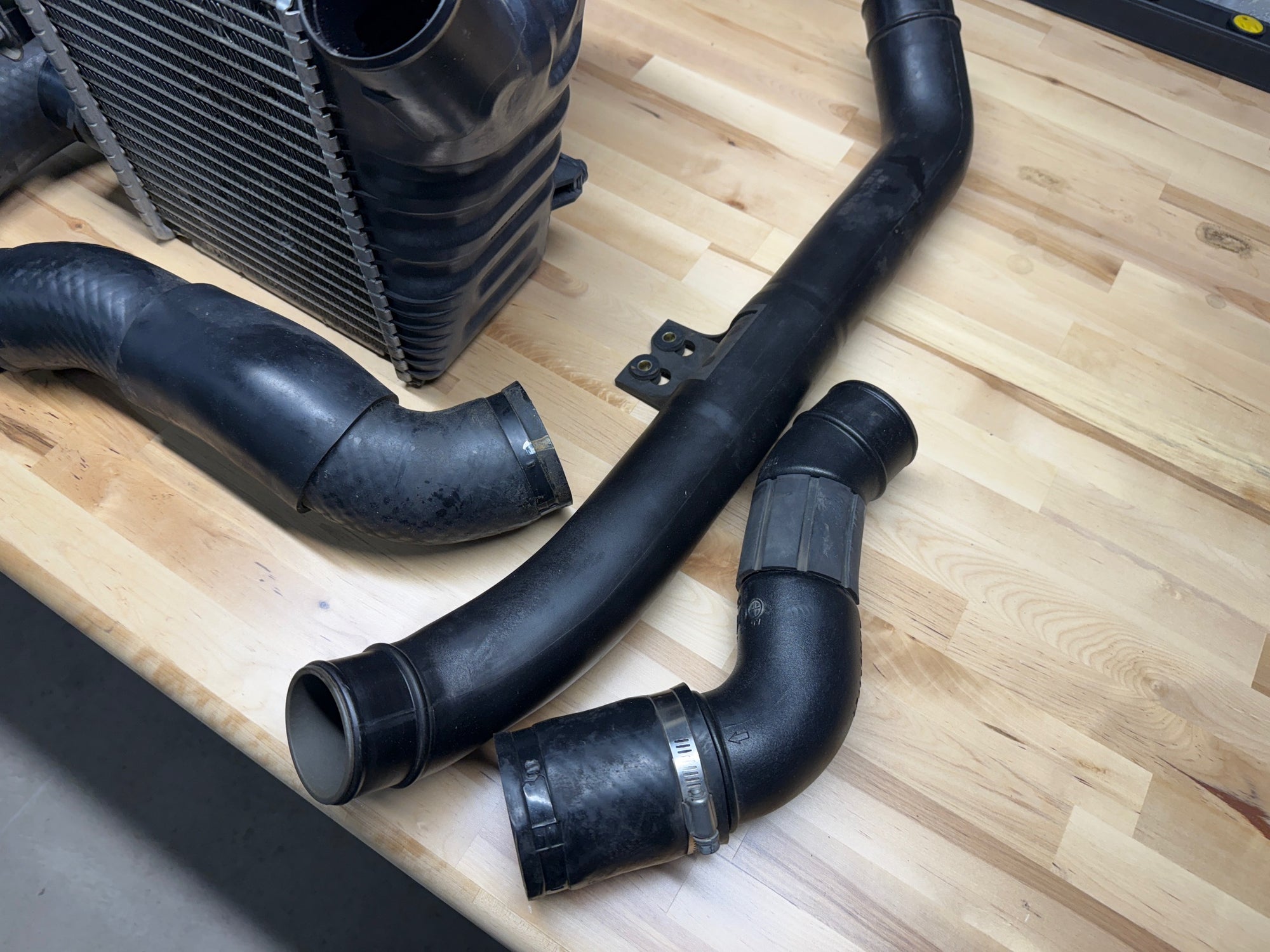 Toyota Supra MK4 OEM intercooler and piping kit w/ clamps