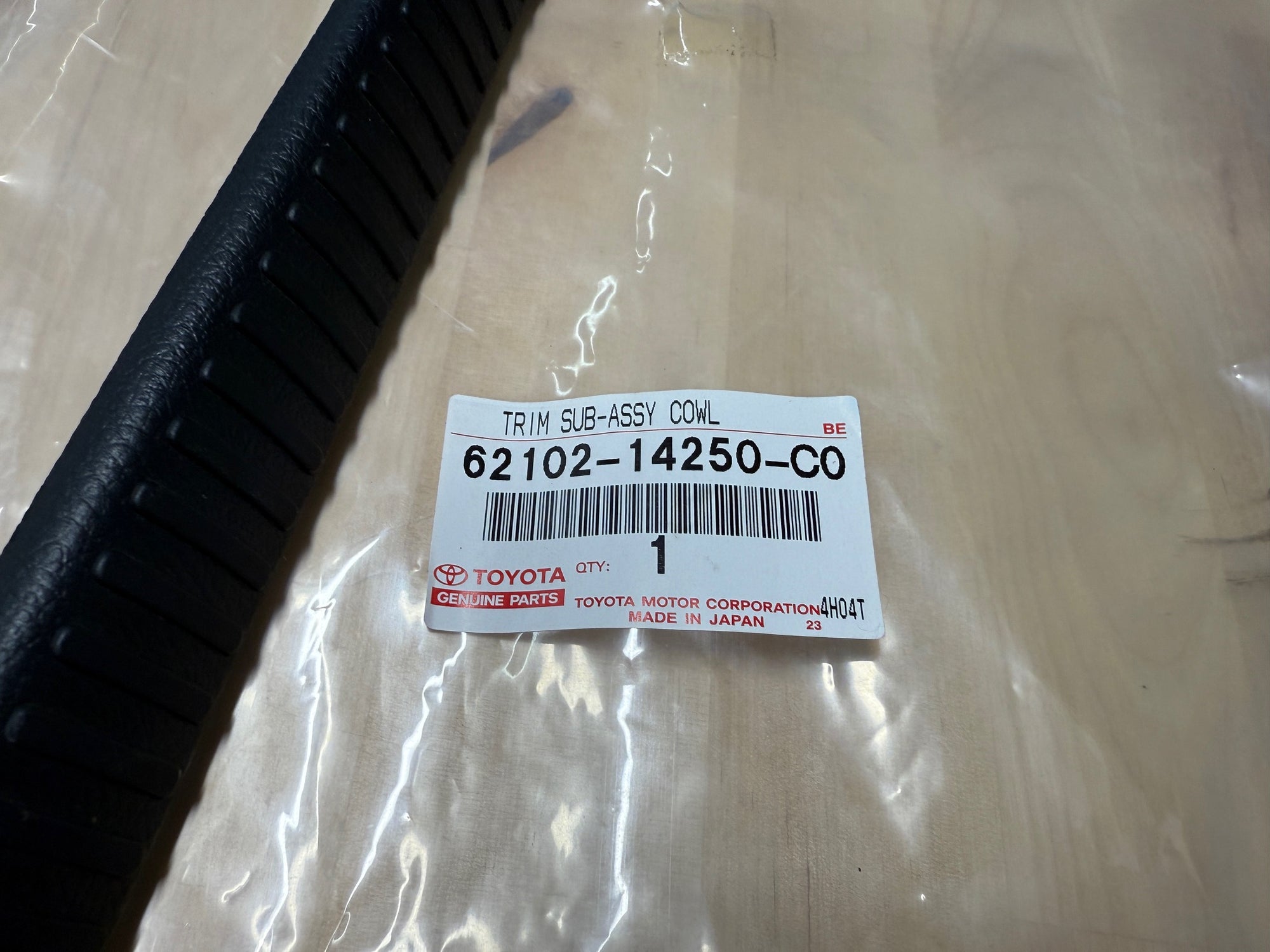 Toyota Supra MK4 USED side door trim kick panel LHD USDM RARE!! 62102-14250-C0 and 62101-14190-C0