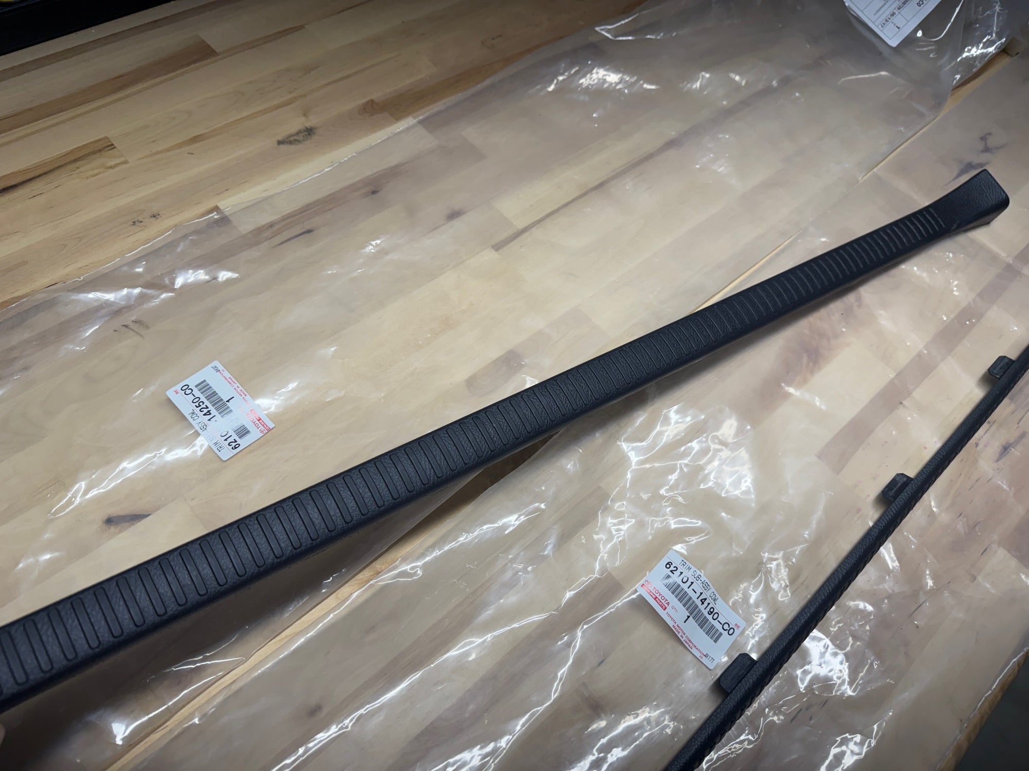 Toyota Supra MK4 USED side door trim kick panel LHD USDM RARE!! 62102-14250-C0 and 62101-14190-C0