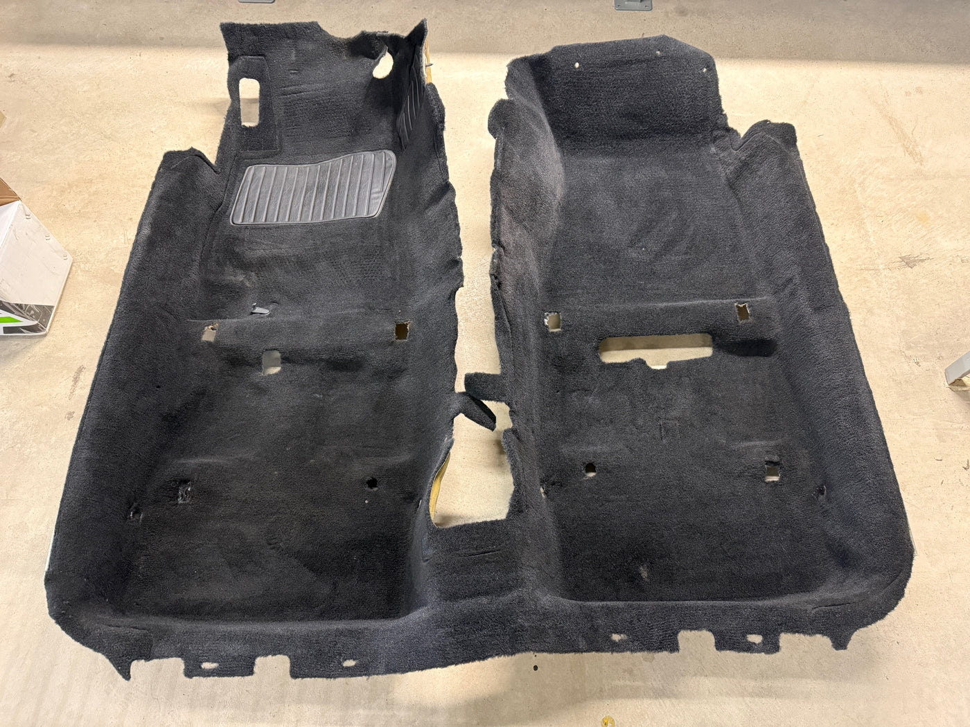 Toyota Supra MK4 Genuine OEM black interior carpet 58510-1B171-C0