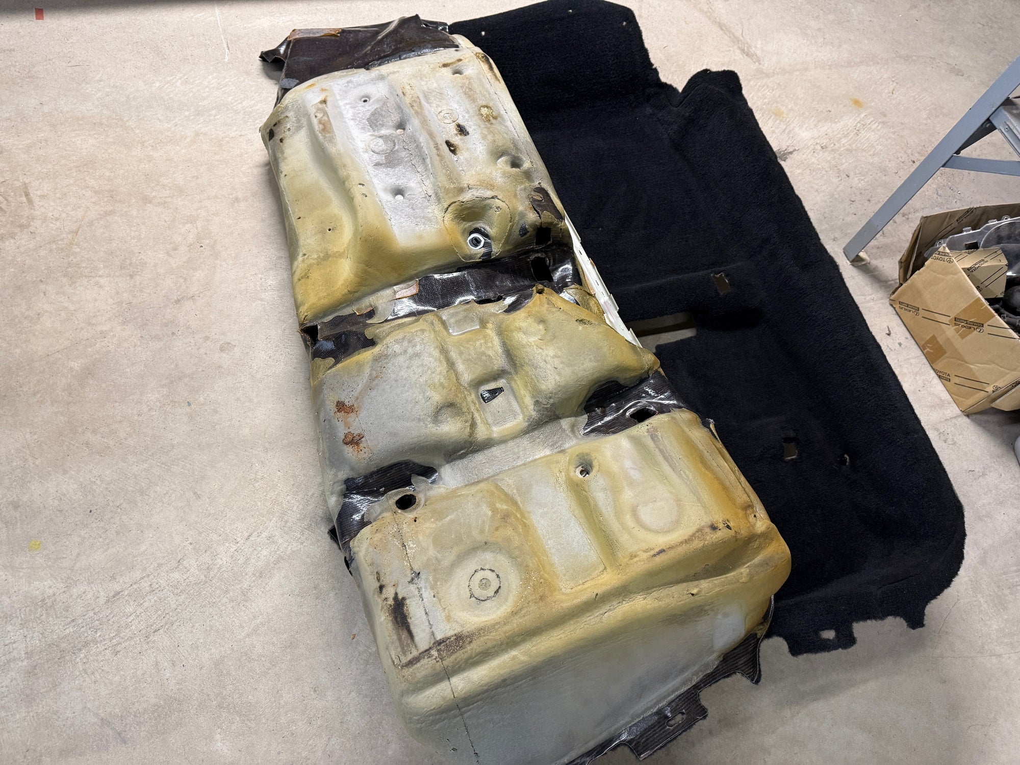 Toyota Supra MK4 Genuine OEM black interior carpet 58510-1B171-C0