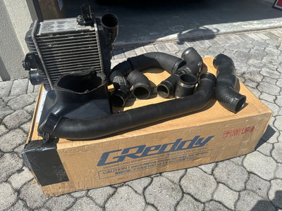 Toyota Supra MK4 used parts-turbo intercooler complete set side angle